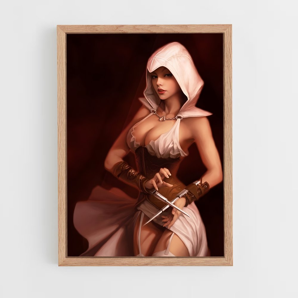 Poster L'Assassine Éthérée – affiche Assassin's Creed (vue 4)